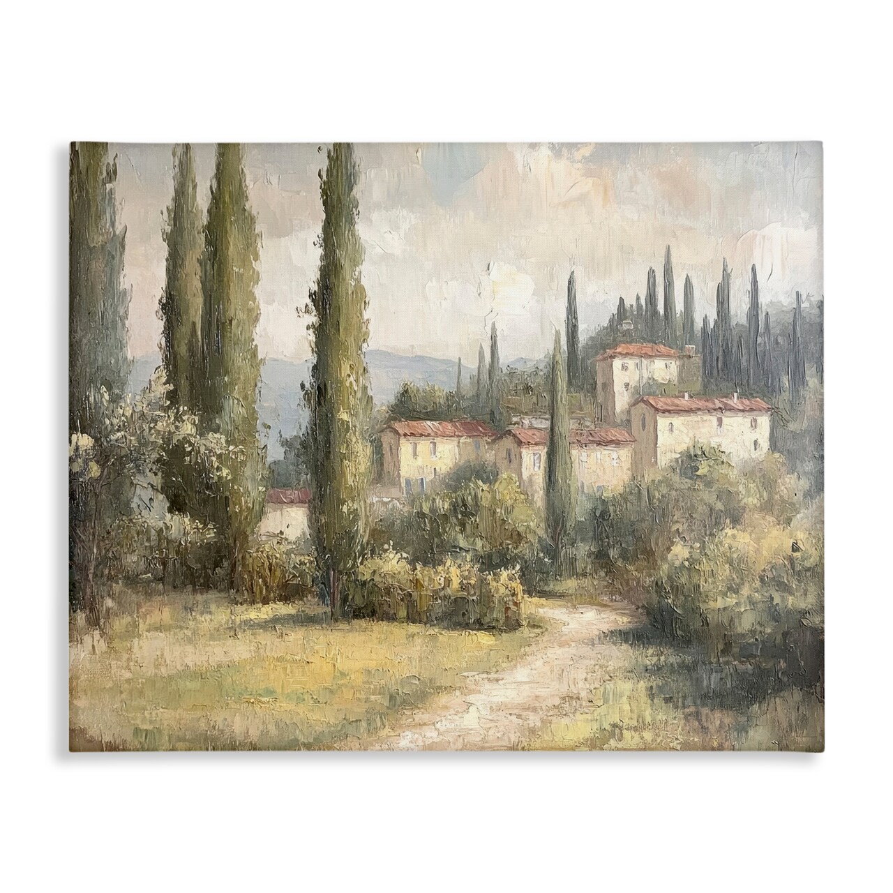 Stupell Industries Villa Hidden in Trees Canvas Design by Petal Prints Design